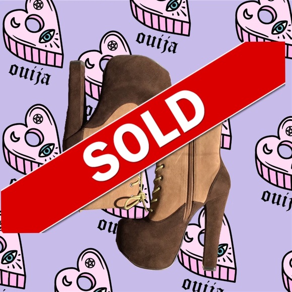 [ Luiching ] cute high heel boots <3 - Picture 1 of 10